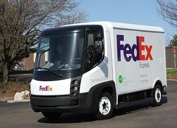 FedEx Express Navistar eStar delivery van