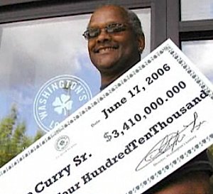 Tyrone Curry wins the lottery, keeps janitor job -NBC Video