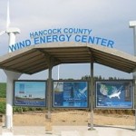 Hancock County, Iowa Visitor's kiosk - by Tim Fuller