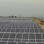 Ukraine solar plant - NTD video screenshot
