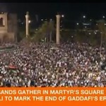 Photo: Martyrs Square - Al Jazeera video clip