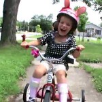 tricycle-riding disabled child- ABC News video clip