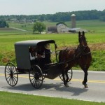Amish buggy in Lancaster PA, by Utente-TheCadExpert GNU