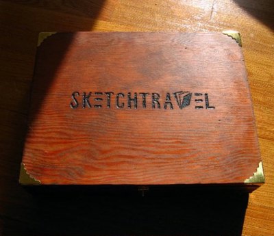 Sketchbook case for Sketchtravel project