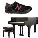 sneakers and pianos made in USA