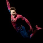 Spiderman production photo from Broadway