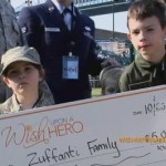 military donations from Wish Upon A Hero