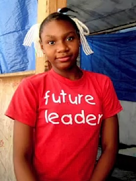 Future Leader Haitian girl