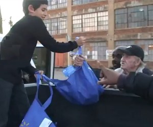 Homeless get care packs from boy in Texas- DFW Reporting