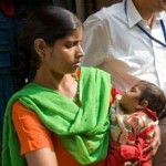 India mom baby Gates Foundation photo