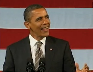Obama sings Al Green at the Apollo