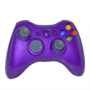 Xbox controller in purple