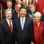 Xi Jinping in Iowa - copyright Xinhua News