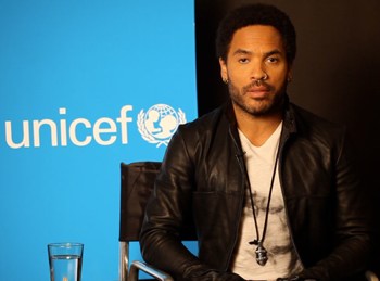 Lenny Kravitz UNICEF Water Ambassador