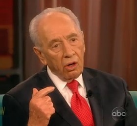 Shimon Peres on The View - ABC video