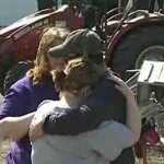 tornado victims hug NBC video snapshot