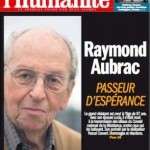 French headline hails Raymond Aubrac