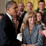 Obama with Teacher of Year 2012 -WH photo