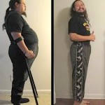 Yoga before-and-after disabled vet
