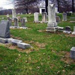 Cemetary and unmarked grave