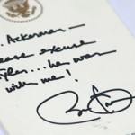 Obama writes note for absent student