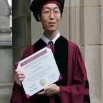 Sho Yano graduates with PhD at 19