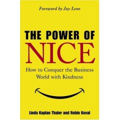 the Power of Nice book cover