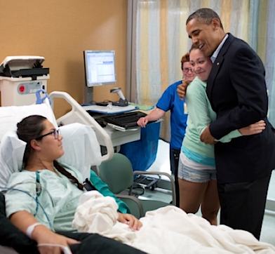 Obama Aurora girls hospital-WH