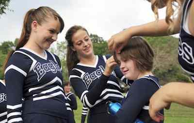 Cheerleading inclusively Wethersfield HS - Sparkle Effect photo