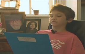 boy writes to Neil Armstrong