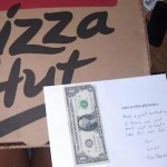 pizza delivery surprise