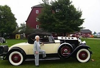 Packard 1930-Margaret Dunning-at 102