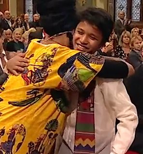 Phillipine Kesz Valdez-Child Peace Prize winner