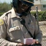smiling traffic deputy -CBS video