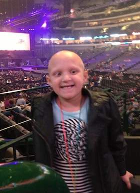 Bieber concert for sick girl - FB photo