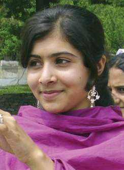Malala Yousafzai - photo by the Nation in Pakinstan