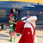 Blue Angel plane delivers Santa-DOD