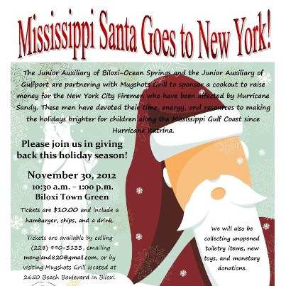 Mississippi Santa goes to NYC