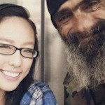 homeless vet with shopgirl-imgur