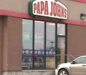 Papa John storefront via KTVH video