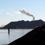 pollution air water wading in lake erie-mcorbley