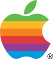 Apple Computer rainbow-Logo