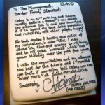 cake resignation-message