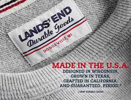 Made in USA-Lands End