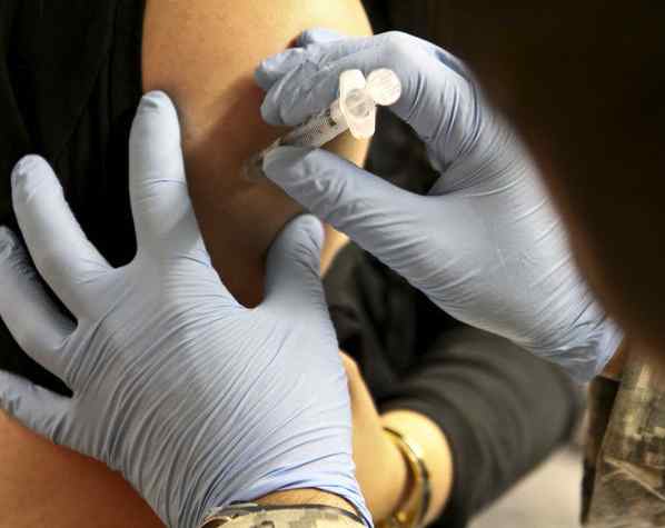 Vaccine shot US Army