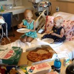 pizza party for cancer toddlers in hospital-OurLittlHazlenut