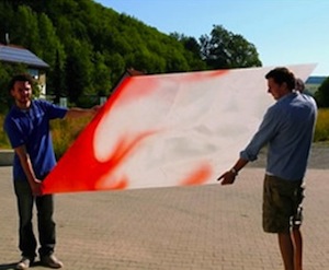 solar window stained glass-Sarah Hall Studio