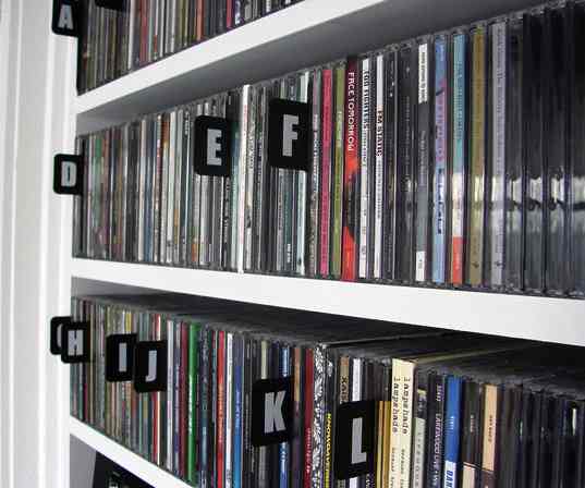 CDs in ABC order - Eelke de Blouw-Foter-CC