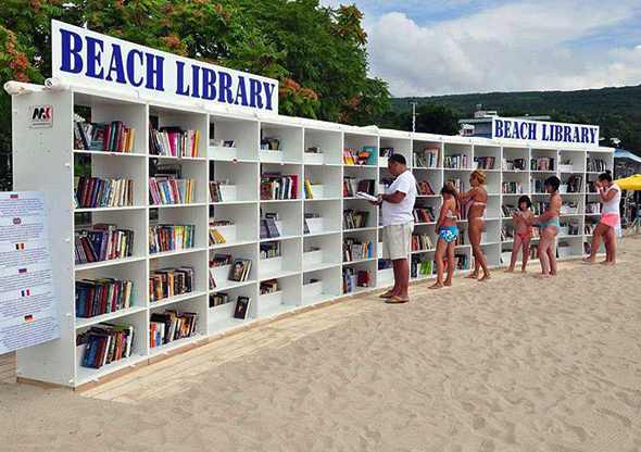 beach library Albena Bulgaria-unknown