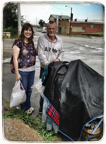 homeless mans act of kindness-Reddit